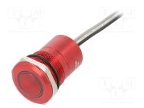 Переключатель  емкостный  Пол  2  SPST-NO  0,01A/12ВDC  IP68  MC