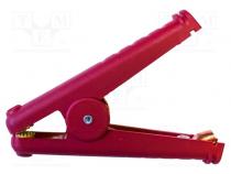 Crocodile clip  400A  Grip capac  max.41mm  Overall len  165mm
