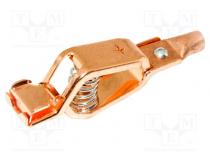 Crocodile clip  200A  Grip capac  max.41mm  Overall len  152mm