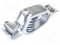 Crocodile clip  50A  Grip capac  max.27mm  Overall len  95mm