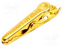 Crocodile clip  5A  Grip capac  max.4.8mm  Overall len  28mm