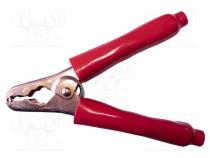 Crocodile clip  400A  Grip capac  max.38mm  Overall len  153mm