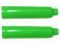 Insulator  green  PVC  107mm  BU-41  2pcs.