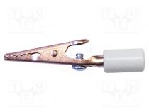 Crocodile clip  10A  Grip capac  max.7.9mm  Overall len  58mm