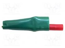 Crocodile clip  10A  Grip capac  max.7.9mm  Overall len  58mm