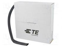 Heat shrink sleeve  glueless  2  1  12.7mm  L  6m  black  CGPT