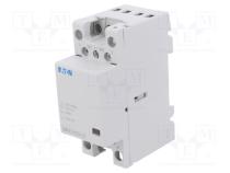 Contactor  4-pole installation  25A  24VAC,24VDC  NC x2 + NO x2