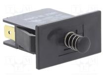 Переключатель  дверной  Пол  2  SPST-NC  16A/250ВAC  IP40  D2D