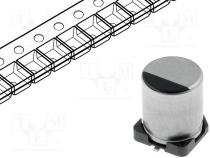 Конденсатор  электролитический  low ESR  SMD  1200мкФ  10ВDC  ±20%