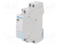 Contactor  2-pole installation  25A  230VAC  NO x2  ESC  -10÷50°C