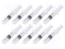 Syringe  60ml  transparent  Luer Lock  polypropylene  10pcs.