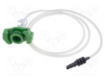 Syringe adapter  30/55ml  green  for dispensers,for syringes
