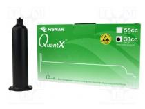 Syringe body  30ml  black  Luer Lock  for dispensers  QuantX