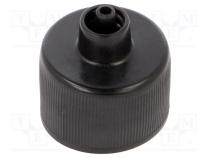Cap for dispensing bottle  FIS-EAOB824,FIS-EARB824  black