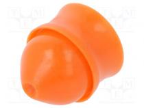 Plunger  5ml  orange  low-viscosity fluids  silicone free  QuantX