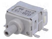 Переключатель  кнопочный  Пол  2  SPDT  0,01A/28ВAC  0,01A/28ВDC