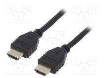 Cable  Ethernet,HDCP 2.2,HDMI 2.1  HDMI plug,both sides  0.5m