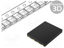 IC  instrumentation amplifier  Ch  1  2.7÷5.5V  WSON8  200V/V