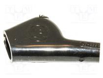 Insulator  black  PVC