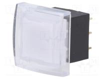 Switch  push-button  Pos  2  SPDT  0.5A/25VDC  ON-(ON)  green  THT