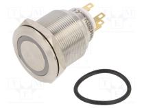 Switch  vandal resistant  Pos  2  SPDT  3A/220VAC  5A/24VDC  IP65