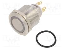 Switch  vandal resistant  Pos  2  SPDT  3A/220VAC  5A/24VDC  IP65