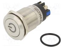 Switch  vandal resistant  Pos  2  SPDT  3A/220VAC  5A/24VDC  IP65