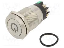 Переключатель  антивандальный  Пол  2  SPDT  3A/220ВAC  5A/24ВDC