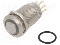 Switch  vandal resistant  Pos  2  SPDT  3A/220VAC  5A/24VDC  IP65
