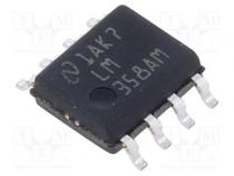 IC  операционный усилитель  1МГц  Ch  2  SO8  ±1,5÷16ВDC,3÷32ВDC