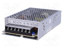 Power supply  switched-mode  for building in,modular  100W  3A