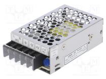 Power supply  switched-mode  for building in,modular  25W  12VDC