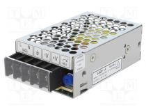 Power supply  switched-mode  for building in,modular  25W  5VDC