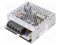 Power supply  switched-mode  for building in,modular  50W  24VDC