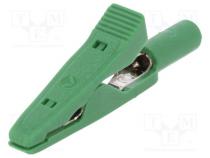Crocodile clip  15A  60VDC  yellow  Grip capac  max.4mm  930317803