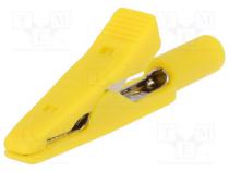 Crocodile clip  15A  60VDC  green  Grip capac  max.4mm  930317804