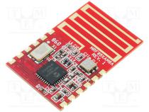 Модуль  RF  MiWi  868МГц  4-wire SPI  -113дБм  10дБм  SMD  25/3мА