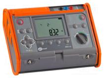 Измеритель  сопротивление заземления  LCD  0÷1,99кОм  IP54