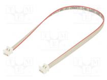 Ribbon cable with connectors  PIN  4  1.27mm  PicoFlex  1.2A  250V
