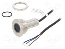 Switch  vandal resistant  Pos  2  SPST-NO  300mA/24VDC  IP65  1.5kV