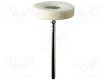 Tip fpr polishing  Ø  22mm  Ø  2.35mm  for polishing metals