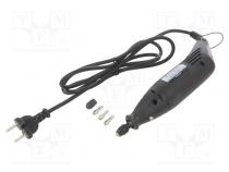 Miniature drill  170W  8000÷32000rpm  Ø  0.4÷3.2mm  230VAC