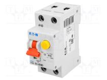 RCBO breaker  Inom  10A  Ires  30mA  Poles  1+N  230VAC  IP20  PKNM