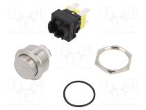 Переключатель  антивандальный  Пол  2  DPDT  16A/250ВAC  IP65  PS5