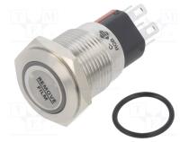 Переключатель  антивандальный  Пол  2  SPDT  2A/36ВDC  IP65  ON-ON