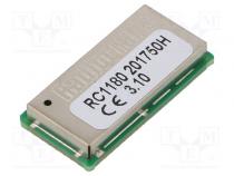 Модуль  RF  UART  -101дБм  2÷3,6ВDC  10дБм  SMD  12,7x25,4x3,3мм