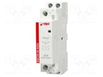 Contactor  2-pole installation  25A  24VAC  NO x2  IP20  RXC25