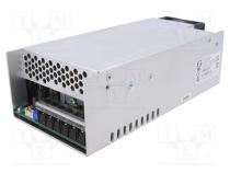 Power supply  switched-mode  for building in  650W  48VDC  13.5A
