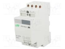 Contactor  4-pole installation  25A  24VAC  NO x4  IP20  -25÷50°C