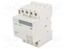 Contactor  4-pole installation  40A  230VAC  NC + NO x3  IP20